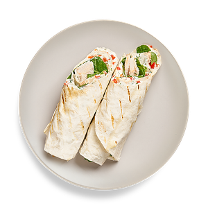 Пшеничный ролл с курицей и фетой