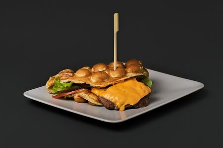 Гонконгская вафля Вафл-Бургер