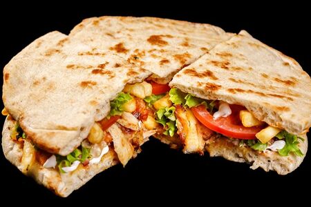 Скепасти с курицей и беконом