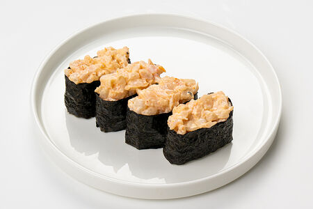 Острые суши с креветкой (4 шт.)