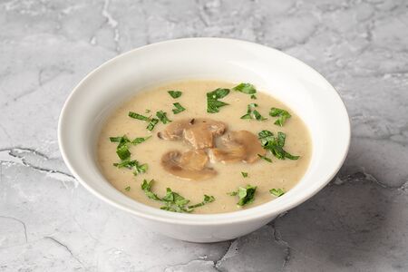 Суп-пюре грибной