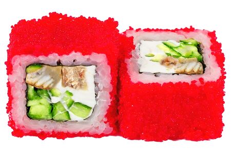 Ролл Калифорния с угрём