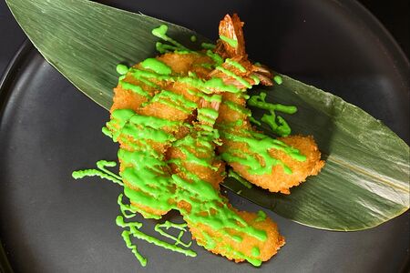 Креветки васаби