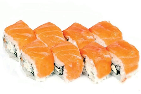 Ролл Филадельфия с огурцом