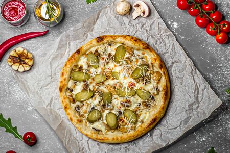 Цыпленок с грибами