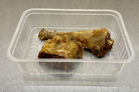 Минтай жареный