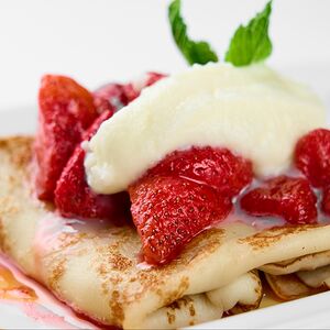 Клубника со сливками