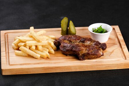 Стейк из свинины