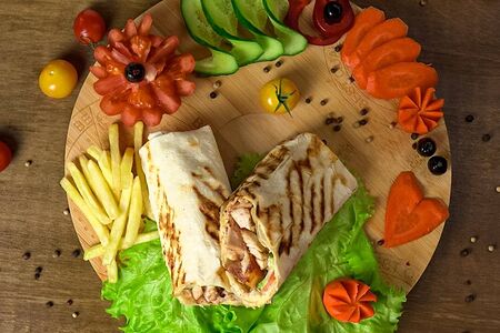 Шаурма Вид №4 большая