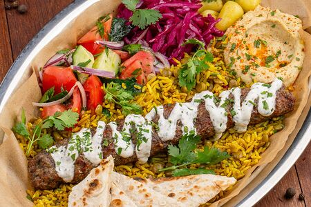 Кебаб с маджадрой