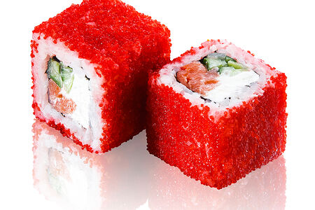 Ролл Калифорния с лососем