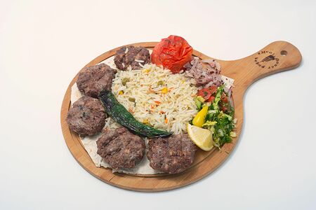 Куфта Кебаб говядина с рисом