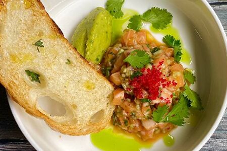 Тар-тар из лосося