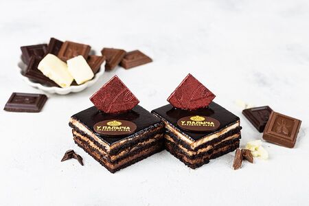 Три шоколада пирожные-дуэт