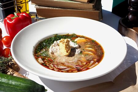 Окрошка на квасе