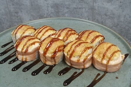 Запеченный ролл Филадельфия