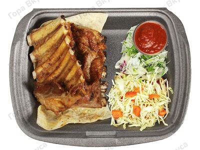 Ребра бараньи на углях (гарнир 2)