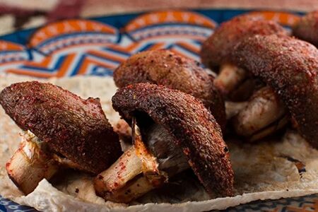 Шашлык из шампиньонов