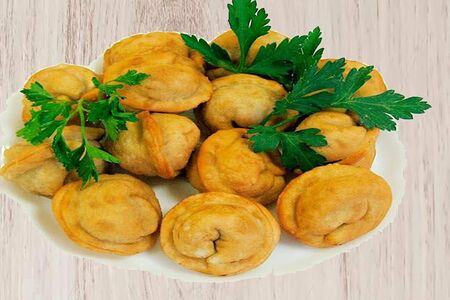 Пельмени жаренные