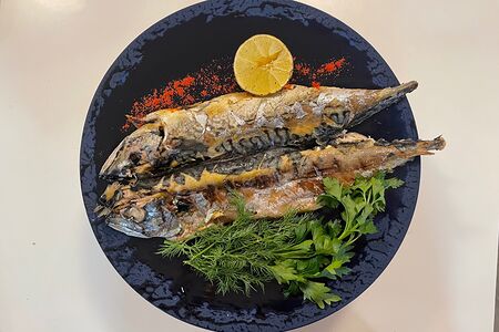 Скумбрия гриль