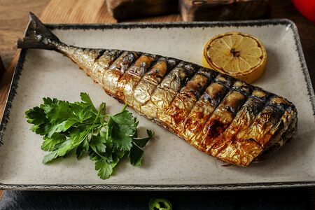 Скумбрия на мангале