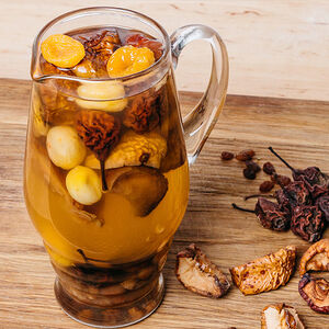 Компот из сухофруктов собственного приготовления