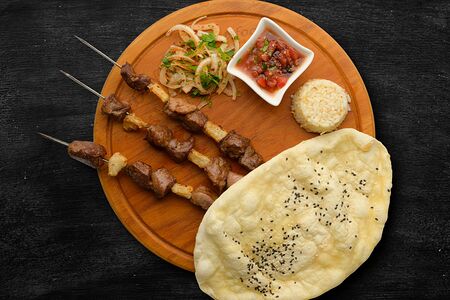 Шашлык из бараньей мякоти