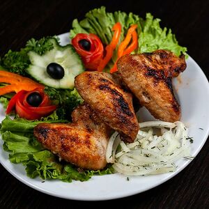 Шашлык из куриных крыльев