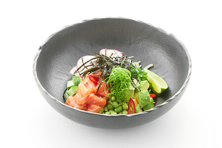 Боул с лососем