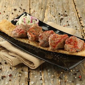 Шашлык из мякоти говядины