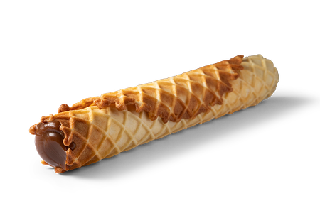 Трубочка вафельная с вареной сгущенкой