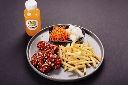 Комбо для одного малое крылья и морс