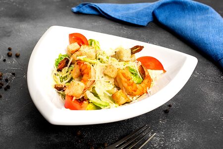 Цезарь с креветками