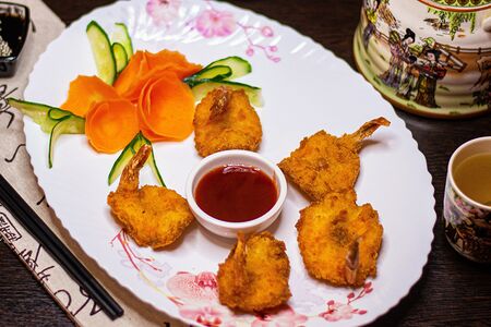 Тигровые креветки