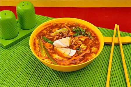 Суп Рамен с гречневой лапшой