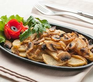 Картофель с грибами