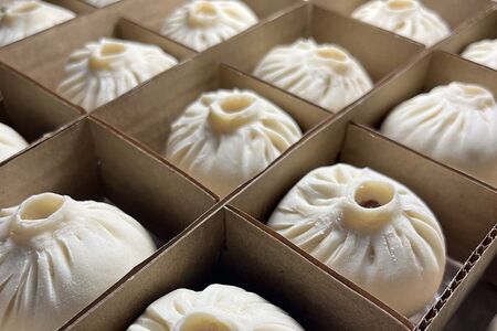 Буузы свежеслепленные