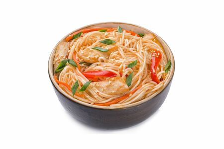 Рамен с курицей