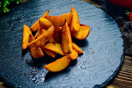 Картофель фри по-деревенски