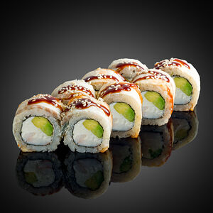 Канада с тигровыми креветками