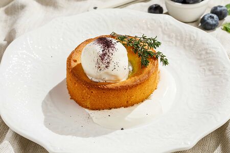 Черничный пирог