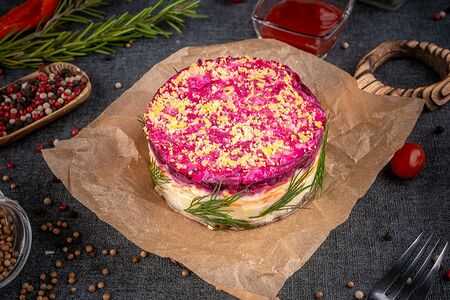 Салат сельдь под шубой