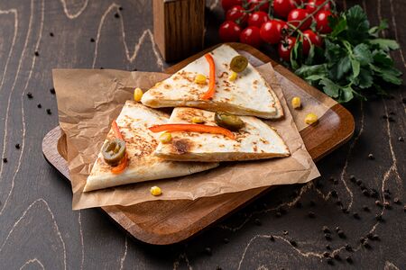 Кесадилья Сырная