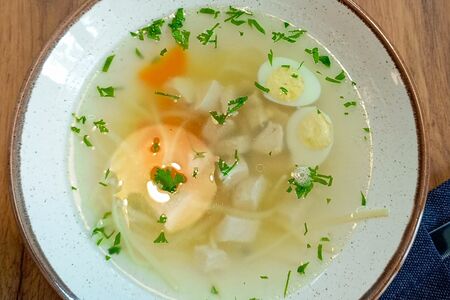 Супчик Куриный с лапшой