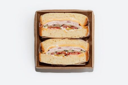 Японский сэндвич с ветчиной