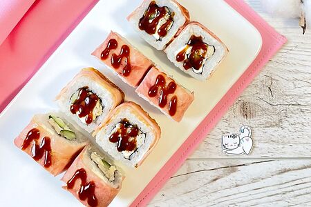 Запеченный ролл Бекон Гриль