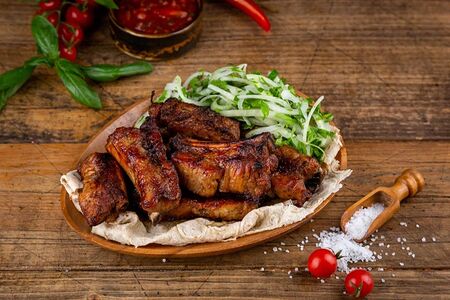 Шашлык из свиных рёбер