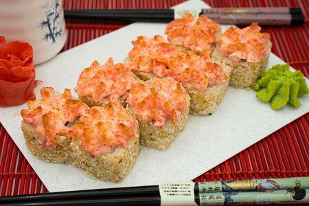 Запеченный ролл Анель