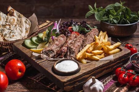 Люля-кебаб из баранины