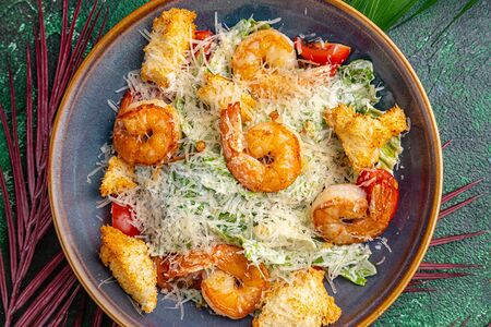 Цезарь с креветками